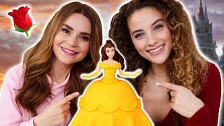 Making a Disney Princess Cake w Sofie Dossi  Beauty and the Beast  Nerdy Nummies [upl. by Elyssa]