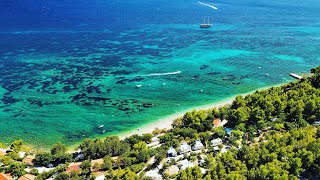 DJI Mini 2  Nevio Camping  Croatia 🇭🇷 [upl. by Hullda]