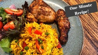 SLIMMING WORLD SYN FREE NANDOS I OneMinute Recipe [upl. by Dorreg]