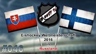 EISHOCKEY WM 2016 046  Slowakei  Finnland ★ Lets Play IIHF 2016 [upl. by Alaine]