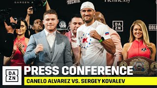 Canelo vs Kovalev Final Press Conference [upl. by Annoj942]