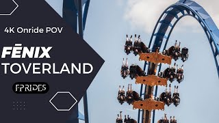 Fēnix  Toverland 4K Onride POV [upl. by Armat]