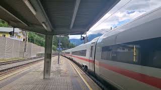 Durchfahrt des InterCityExpress 115 quotWörtherseequot am 13072024 in Bad Gastein [upl. by Christiansen25]