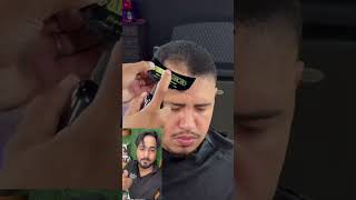 Not magic 🪄 just 100 Real Hair Fibers Hair Illusion hairstyle trending barbershop barber [upl. by Laddy]