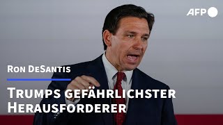 Ron DeSantis – Trumps gefährlichster Herausforderer  AFP [upl. by Adnilem106]