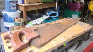 My first saw restoration Be Kind [upl. by Grail945]