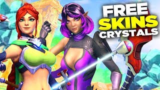 Paladins Free Crystals and Skins is Easy [upl. by Yemirej]