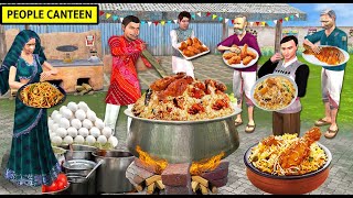 Lucknow Hardworking Boy Chicken Biryani Garib Ka Free Canteen Street Food Hindi Kahani Moral Stories [upl. by Pia]