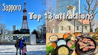 Sapporo Travel Guide  Best 13 Things to Do in Sapporo – Hokkaido Japan [upl. by Retsevlis388]