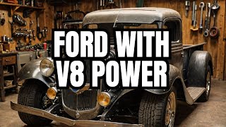 Unbelievable 1000HP Transformation 1935 Ford Pick Up Coyote V8 Swap [upl. by Karie499]