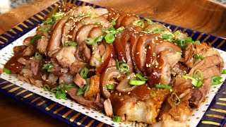 Korean Braised Pigs Trotters Jokbal 족발 [upl. by Seema347]