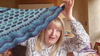 knitting podcast  Episode 12 The Winter Lights Shawl amp all the socks [upl. by Niltak90]