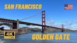 4K San Francisco Larkin Street to Golden Gate Bridge Walk 🇺🇸 [upl. by Rucker]