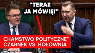 quotChamstwo politycznequot Czarnek z mównicy uderzył w Hołownie [upl. by Yznil]