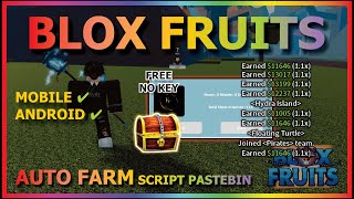 BLOX FRUITS Script Mobile UPDATE 21 CHEST FARM  AUTO CHALICE  FIST OF DARKNESS  FOD NO KEY [upl. by Gabriell]