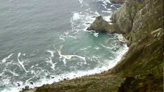 The sea cliffs of Croaghaun 688m [upl. by Katusha]