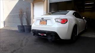 Subaru BRZ Invidia N1 Catback with Invidia Resonated Front Pipe [upl. by Muhcan937]