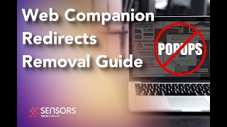 Web Companion Adware Removal Instructions Free Uninstall Guide [upl. by Jennie]