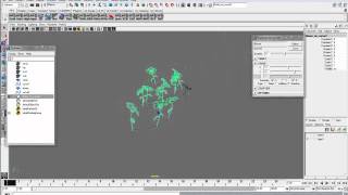 Maya  Duplicate Along Path demo [upl. by Cristian427]