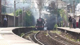 5043 Blasts out of Liverpool hauling the Mersey Express 01062024 [upl. by Nielsen]