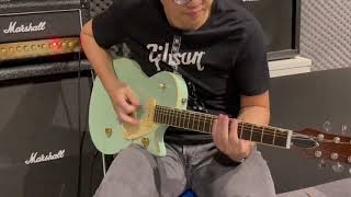 Gretsch G2215P90 Streamliner Junior Jet Club Electric Guitar Demo [upl. by Gerdi]