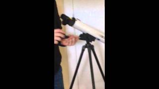 Edu science 50600 telescope how to set up [upl. by Llehsyar949]