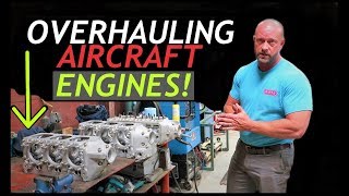 OVERHAULING Aircraft Engines  How Its Made  Airworx [upl. by Mini]