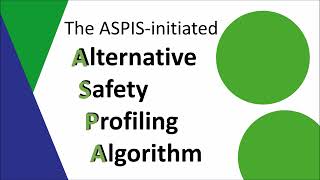 ASPISinitiated Alternative Safety Profiling Algorithm amp implementation in the NAMASTOX dashboard [upl. by Acinnej707]