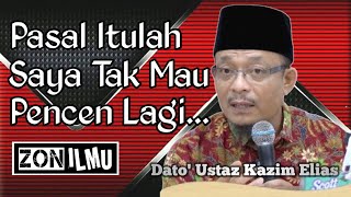 SAYA AMAT RISAU DENGAN NASIB MEREKA  Dato Ustaz Kazim Elias [upl. by Rosner3]