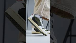 UNRELEASED TRAVIS SCOTT JORDAN 1 LOW ‘MEDIUM OLIVE’ 🔥👀 shorts sneakers travisscott jordans [upl. by Leesen]