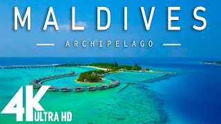 FLYING OVER MALDIVES 4K UHD  Relaxing Music Along With Beautiful Nature Videos4K Video Ultra HD [upl. by Tena217]