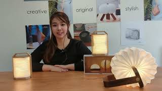 Smart Origami Lamp Product Introduction [upl. by Armbruster]