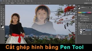 Photoshop CS6 Cắt ghép hình bằng Pen Tool Beginner [upl. by Spencer538]