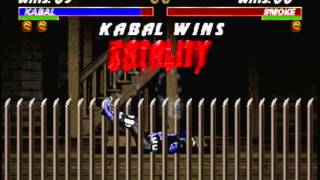 Mortal Kombat Trilogy All Finishing Moves [upl. by Neeli]