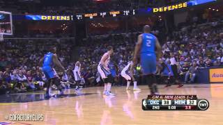 NBA LIVE 14 Playoffs  Memphis Grizzlies vs Oklahoma City Thunder  Game 7  1st Half  HD [upl. by Burford601]