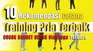 10 Rekomendasi celana training pria Terbaik‼️ Untuk Olahraga berkualitas di Shopee Haul Terbaru 2022 [upl. by Pansie]