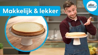 Basis cheesecake recept makkelijk en mega lekker  Allerhande [upl. by Lanita758]