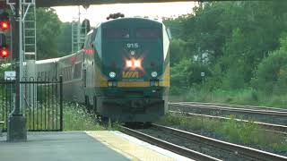 VIA Train 41 Westbound Brockville VIA Station Stop July 25 2024 [upl. by Schoenfelder]