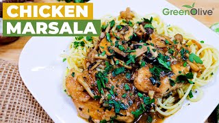 Chicken Marsala with Mushrooms  30Minute Meal  Easy Weeknight Dinner [upl. by Ora148]