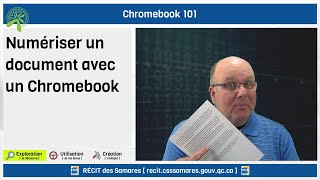 Le Chromebook en 12 stations  Numériser un document avec un Chromebook [upl. by Aruasi]