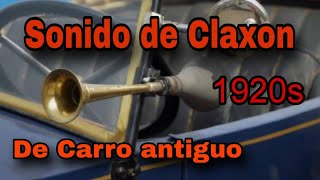 Sonido de Claxon de carro antiguo [upl. by Ecnerwaled]