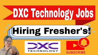 DXC Technology Off Campus Drive 2023  Hiring for Assistant Business Process Services  Apply Now [upl. by Nnylyrehc812]