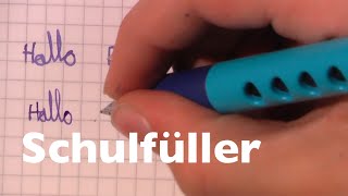 ① Kinder testen Schulfüller Fountain Pen Review [upl. by Aekim]