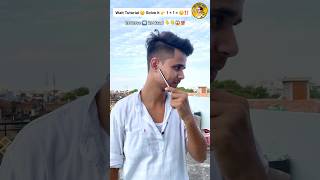 Amazing Ear👂Magic 😱  Tutorial 💯  Kaathu Mela Song shorts kaathumela youtubeshorts [upl. by Ainalem]