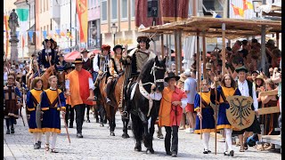 Tänzelfest 2024 in Kaufbeuren  der Umzug live [upl. by Johns]