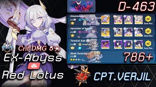 Honkai Impact 3 EX Abyss Red Lotus  Jizo Mitama 786 Pts D463 [upl. by Cullen574]