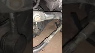 2014 Lexus is250 sway bar end link noise [upl. by Olinad]