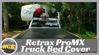 Retrax Premium Aluminum Series Pro MX  Product Review  Tonneau Truck Bed Cover [upl. by Pavier]