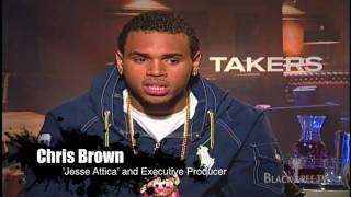 Chris Brown and Michael Ealy on Takers Exclusive Interview [upl. by Elem523]