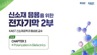 Polarization in Dielectrics  32 신소재 응용을 위한 전자기학 2부 [upl. by Aynnek]